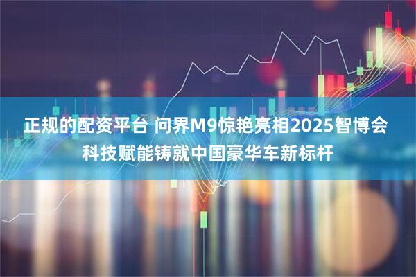 正规的配资平台 问界M9惊艳亮相2025智博会 科技赋能铸就中国豪华车新标杆